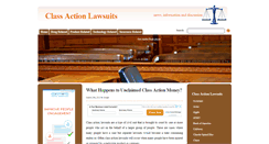 Desktop Screenshot of class-action-lawsuits.org